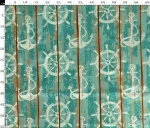 Mint Steering Wheel Pattern Upholstery Fabric