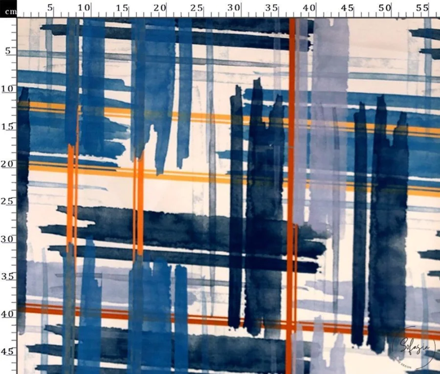 Mixed Striped Upholstery Fabric Mixed Striped Upholstery Fabric - Image 1