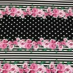 Polka Dot Striped Upholstery Fabric