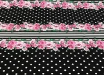 Polka Dot Striped Upholstery Fabric - Image 4
