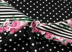 Polka Dot Striped Upholstery Fabric - Image 6