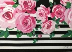 Polka Dot Striped Upholstery Fabric - Image 9
