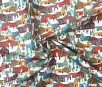 Scandinavian Homes Patterned Children's Curtain Fabric - Image 3