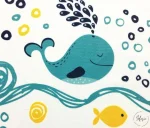 Sea-themed children's curtain fabric - Image 5