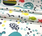 Sea-themed children's curtain fabric - Image 9