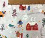 Snow Pattern Upholstery Fabric - Image 3