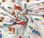 Snow Pattern Upholstery Fabric - Image 5