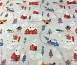 Snow Pattern Upholstery Fabric - Image 6