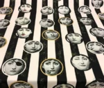 Striped Fornasetti Upholstery Fabric - Image 7