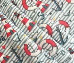 Striped Sailor Pattern Upholstery Fabric - Image 3