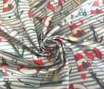 Striped Sailor Pattern Upholstery Fabric - Image 4