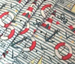 Striped Sailor Pattern Upholstery Fabric - Image 6