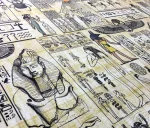Ancient Egyptian Patterned Upholstery Fabric - Image 3