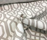 Beige Knitted Pattern Sofa and Cushion Fabric - Image 5