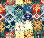 Bohemian Patterned Upholstery Fabric - Image 3