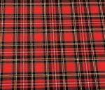 Christmas Gingham Sofa Upholstery Fabric