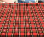 Christmas Gingham Sofa Upholstery Fabric - Image 6
