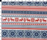 Colorful Knitted Winter Patterned Traditional Fabric - Image 4