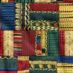 Fabric prepared with ethnic weaving and Anatolian style.