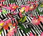 Floral Labyrinth Pattern Upholstery Fabric - Image 5
