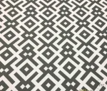Gray Geometric Upholstery Fabric - Image 3