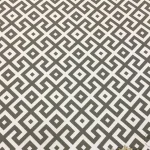 Greek Patterned (Labyrinth / Geometric) Modern Upholstery and Cushion Fabric