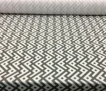 Grey Geometric Upholstery Fabric - Image 4