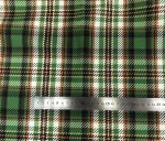 Khaki Green Plaid Pattern Sofa, Curtain and Cover Fabric - Image 3