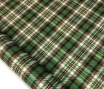 Khaki Green Plaid Pattern Sofa, Curtain and Cover Fabric