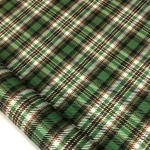Khaki Green Plaid Pattern Sofa, Curtain and Cover Fabric