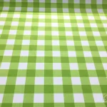 Light Green Plaid Upholstery Fabric