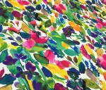 Multicolored Leaf Pattern Upholstery Fabric - Image 7