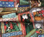 Ottoman Patterned Ethnic Upholstery Fabric - Image 4