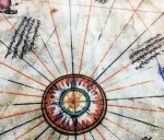 Piri Reis Map Patterned Upholstery Fabric - Image 8