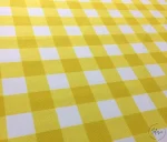 Yellow Plaid Upholstery Fabric - Image 5